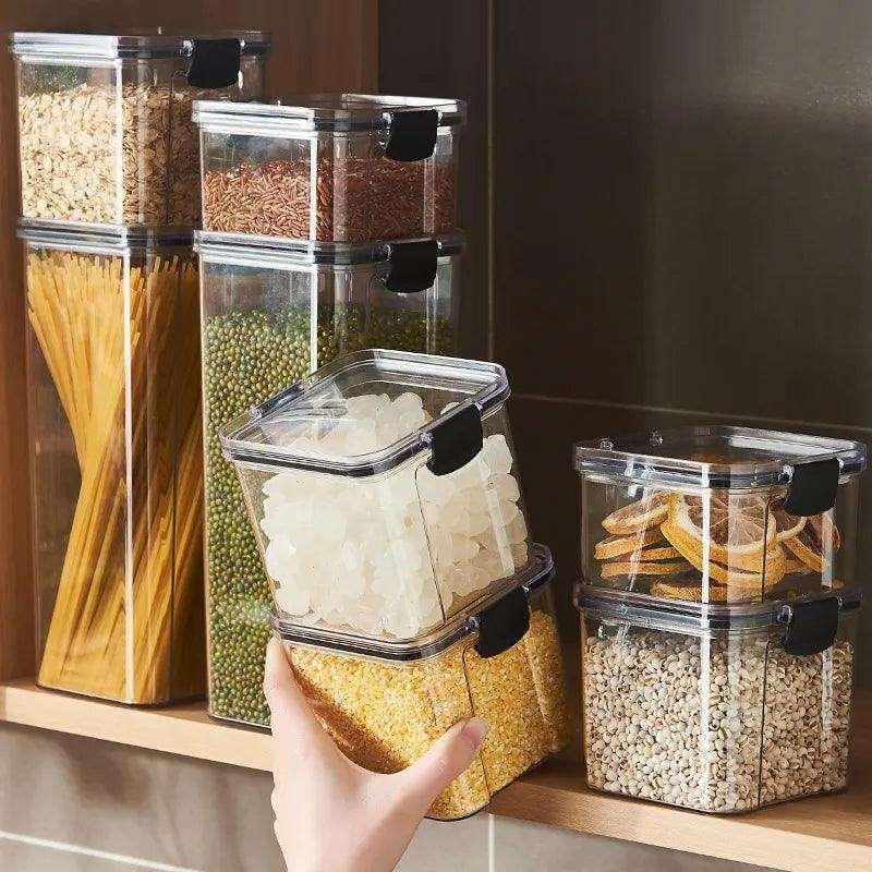 Pote de plástico Selador de alimentos - Storage Tank - Lojeri