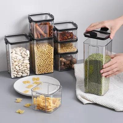 Pote de plástico Selador de alimentos - Storage Tank - Lojeri