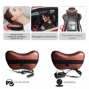 Travesseiro de massagem para pescoço aquecido. - Lojeri