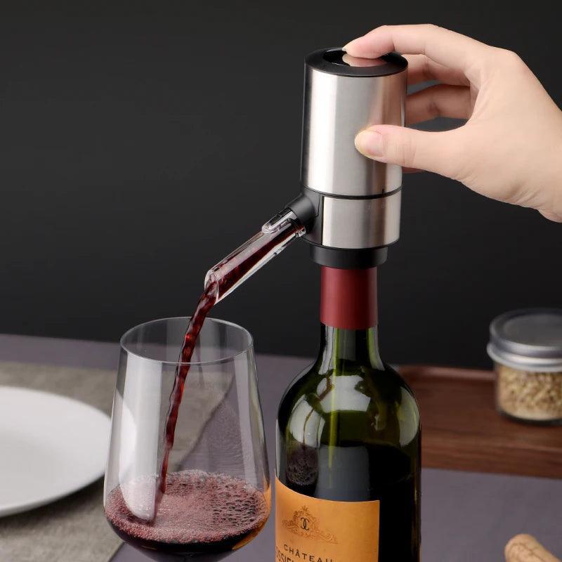 Decantador automático de vinho elétrico. - Lojeri