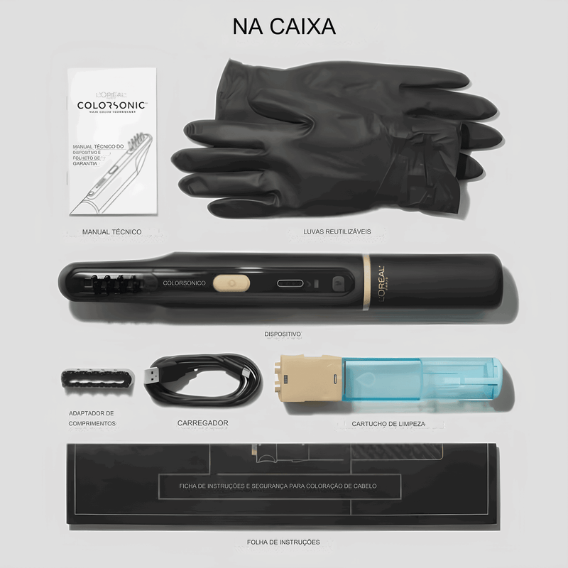 Aparelho L'Oréal ColorSonic para Fácil pintura em Casa - Lojeri