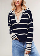 Suéter feminino plus size solto, Elegante e Bela - Lojeri