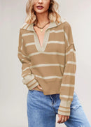 Suéter feminino plus size solto, Elegante e Bela - Lojeri