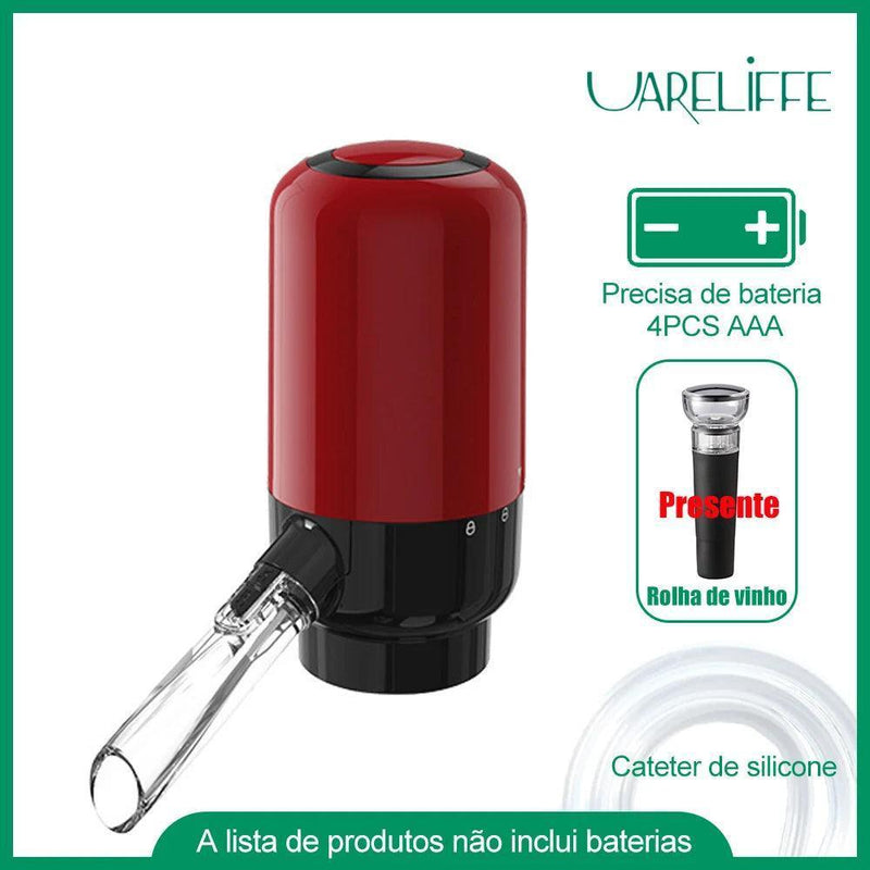 Decantador automático de vinho elétrico. - Lojeri