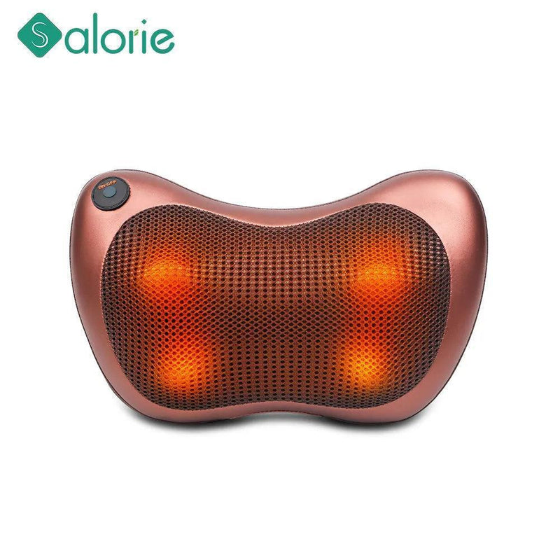 Travesseiro de massagem para pescoço aquecido. - Lojeri
