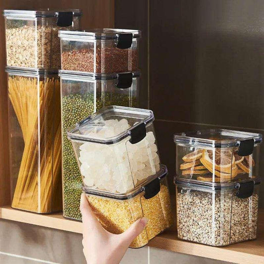 Pote de plástico Selador de alimentos - Storage Tank - Lojeri