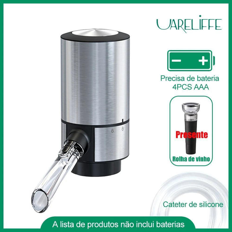 Decantador automático de vinho elétrico. - Lojeri