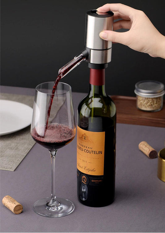 Decantador automático de vinho elétrico. - Lojeri