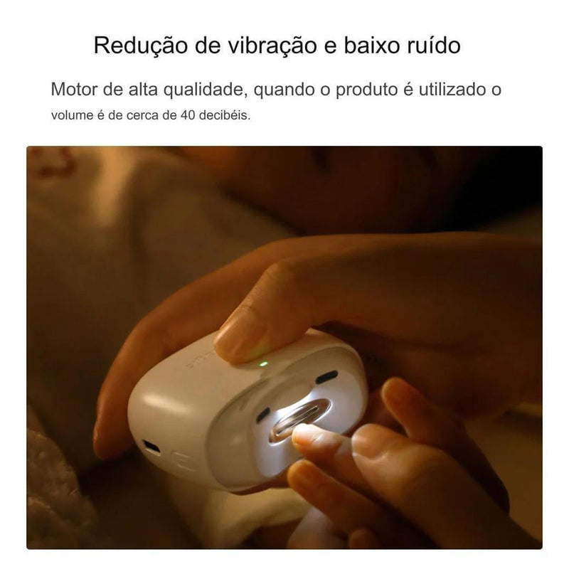 Aparador de Unhas prático Elétrico Nail Clipper - Lojeri