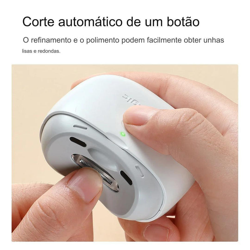 Aparador de Unhas prático Elétrico Nail Clipper - Lojeri