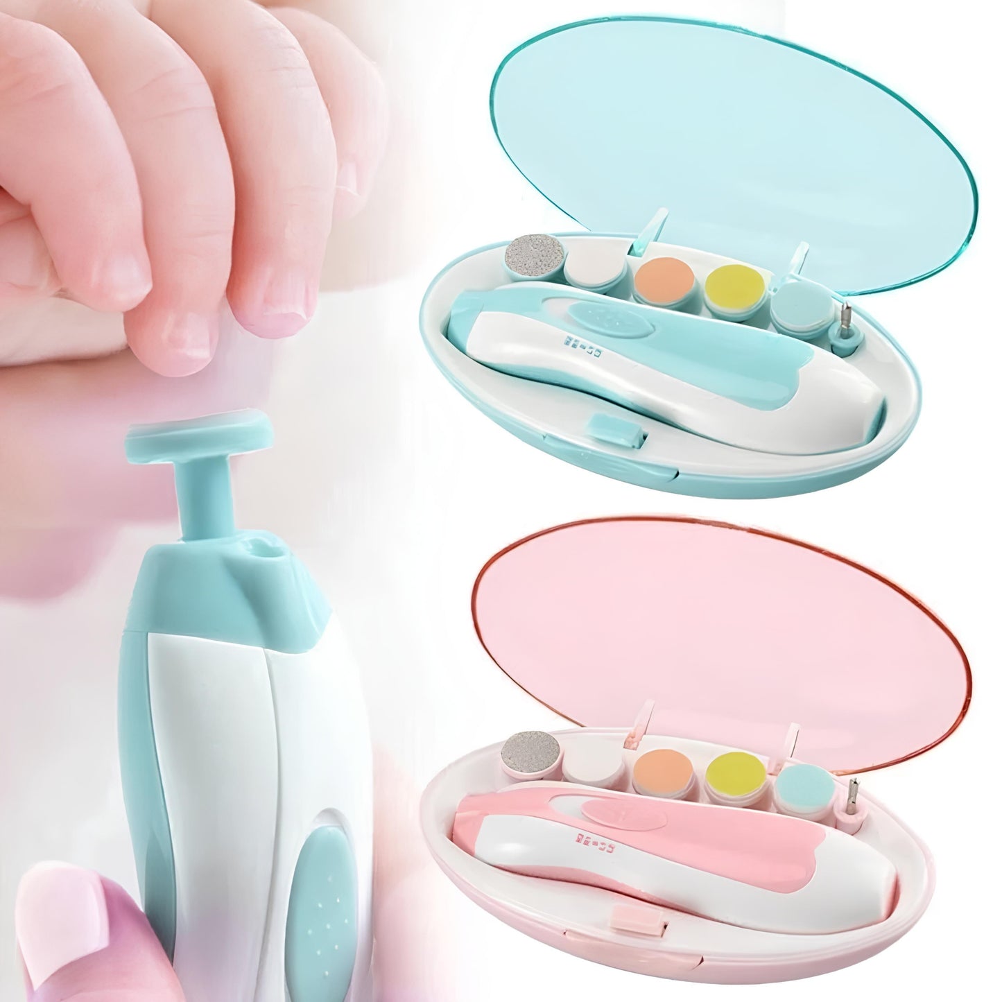 Aparador de unhas elétrico do bebê, Kid Nail Polisher.