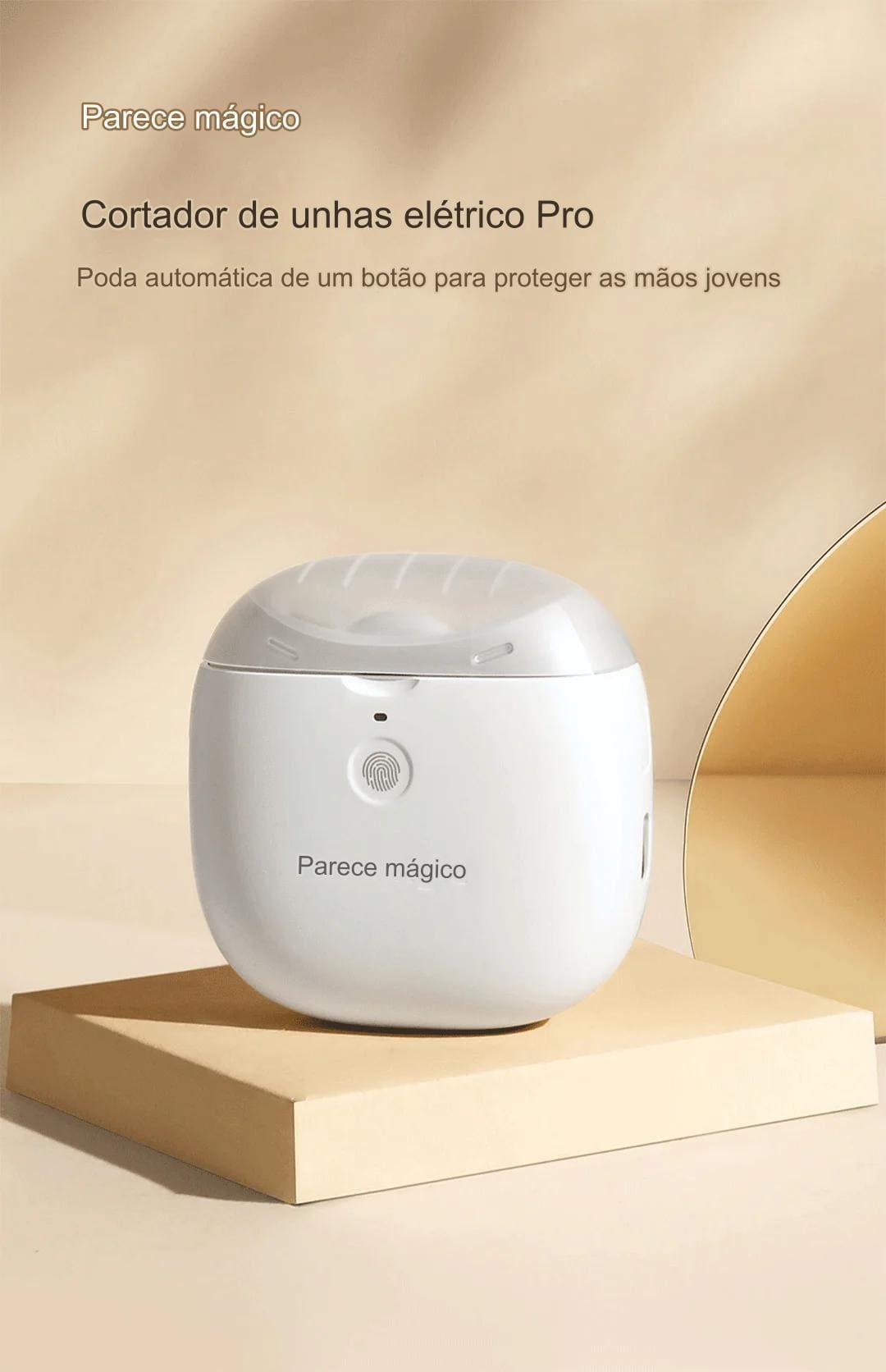 Aparador de Unhas prático Elétrico Nail Clipper