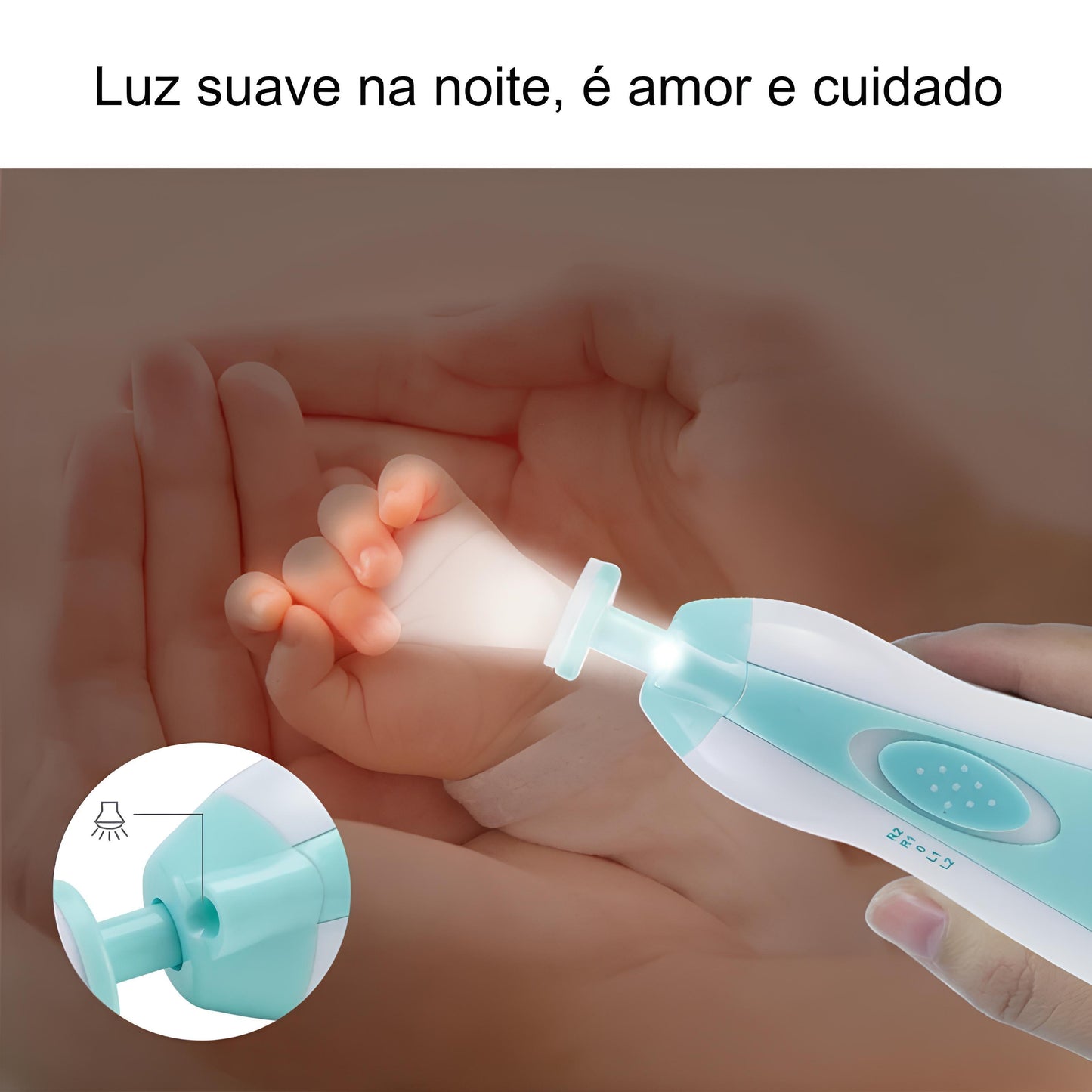 Aparador de unhas elétrico do bebê, Kid Nail Polisher.