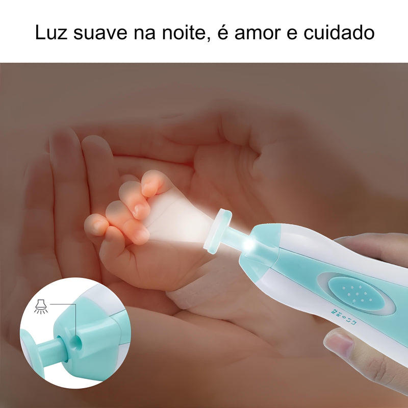 Aparador de unhas elétrico do bebê, Kid Nail Polisher. - Lojeri