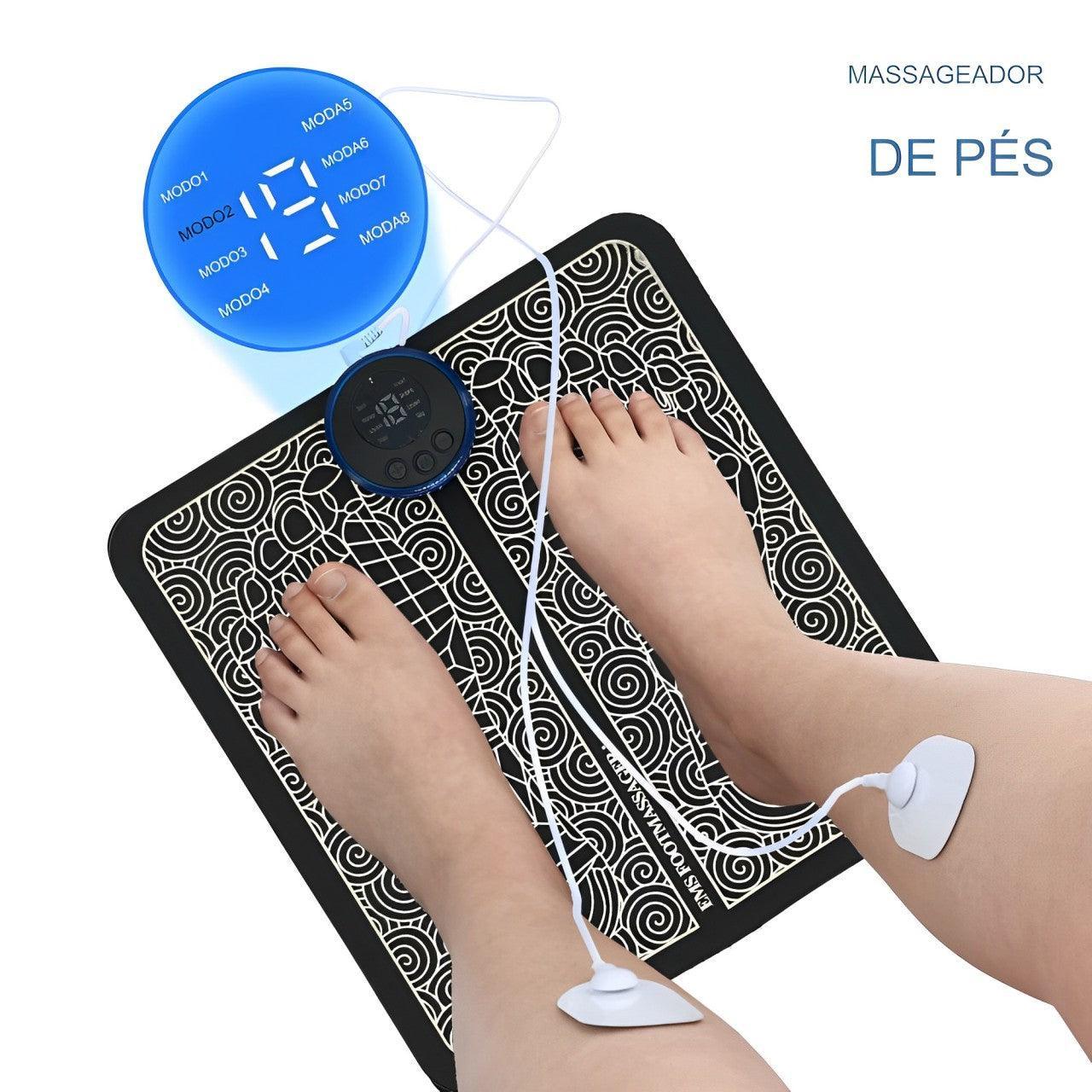 Massageador elétrico para os pés Almofada