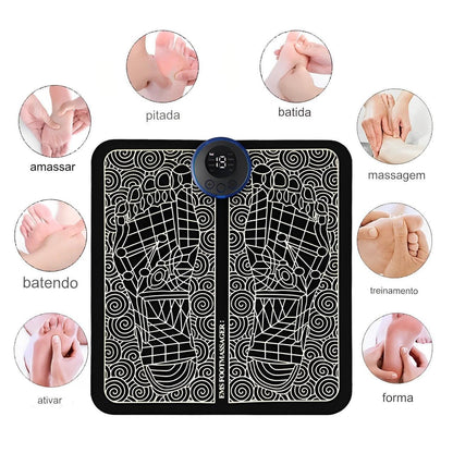 Massageador elétrico para os pés Almofada