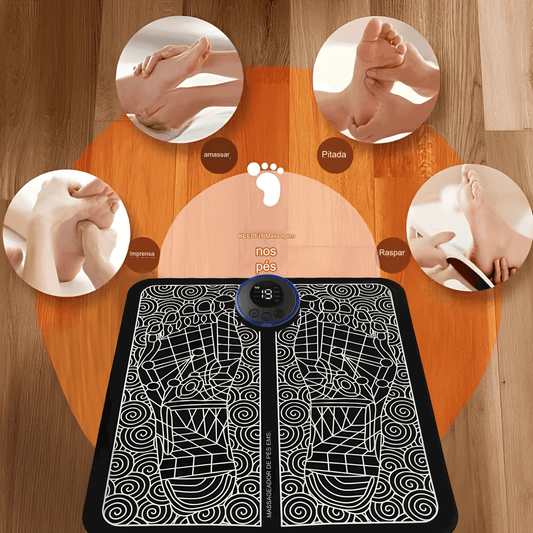 Massageador elétrico para os pés Almofada