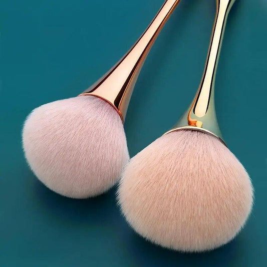 Pincel Ouro Rosa Para Base - Lojeri