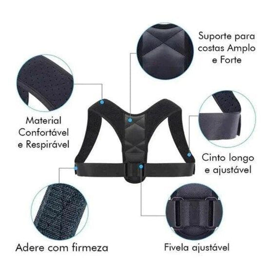 Corretor Postural Unissex - Lojeri