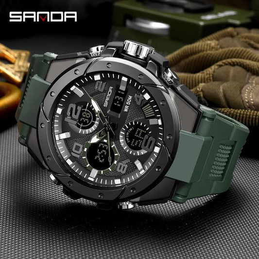 Relógio Militar - SANDA Sport - Lojeri