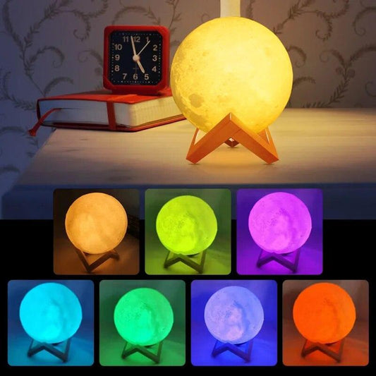 Luminaria LED - Lua 3D - Lojeri