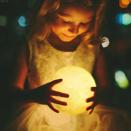 Luminaria LED - Lua 3D - Lojeri