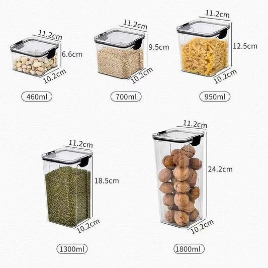 Pote de plástico Selador de alimentos - Storage Tank - Lojeri