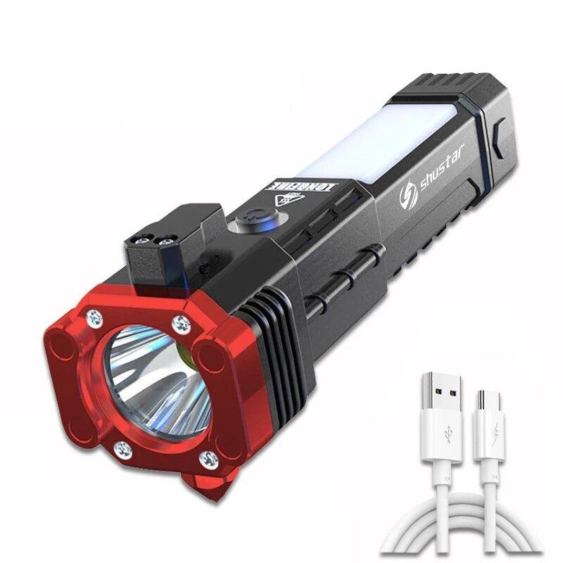 Lanterna Tática 4 Em 1 - Ultra Potência - Lojeri